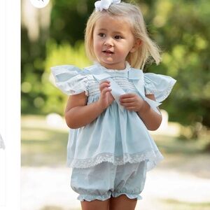 Cecil & Lou Blue Heirloom Dress